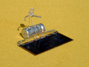 Das Solarm&auml;nnle ist ein helles K&ouml;