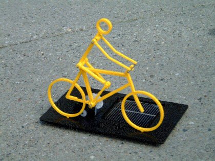 Der Solarradler, Solafahrrad, Solarbike